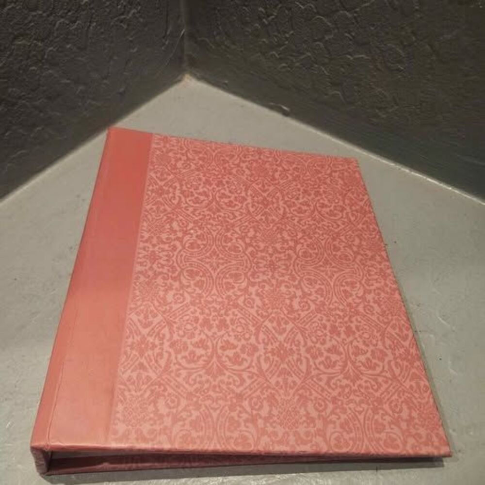 Burnes of Boston Pink Photo Album Binder 3 Ring